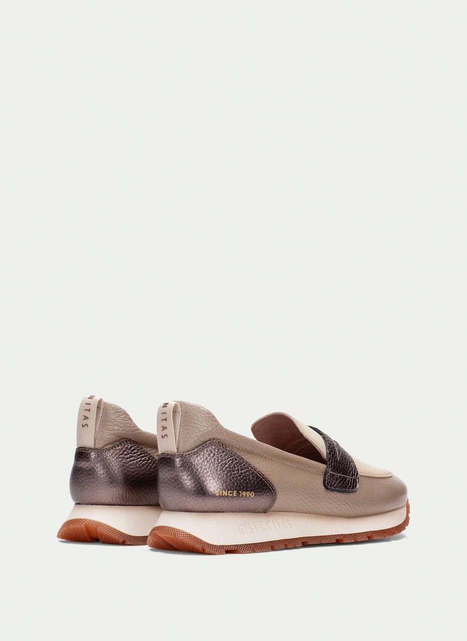 mocassino sport kansas panna-taupe