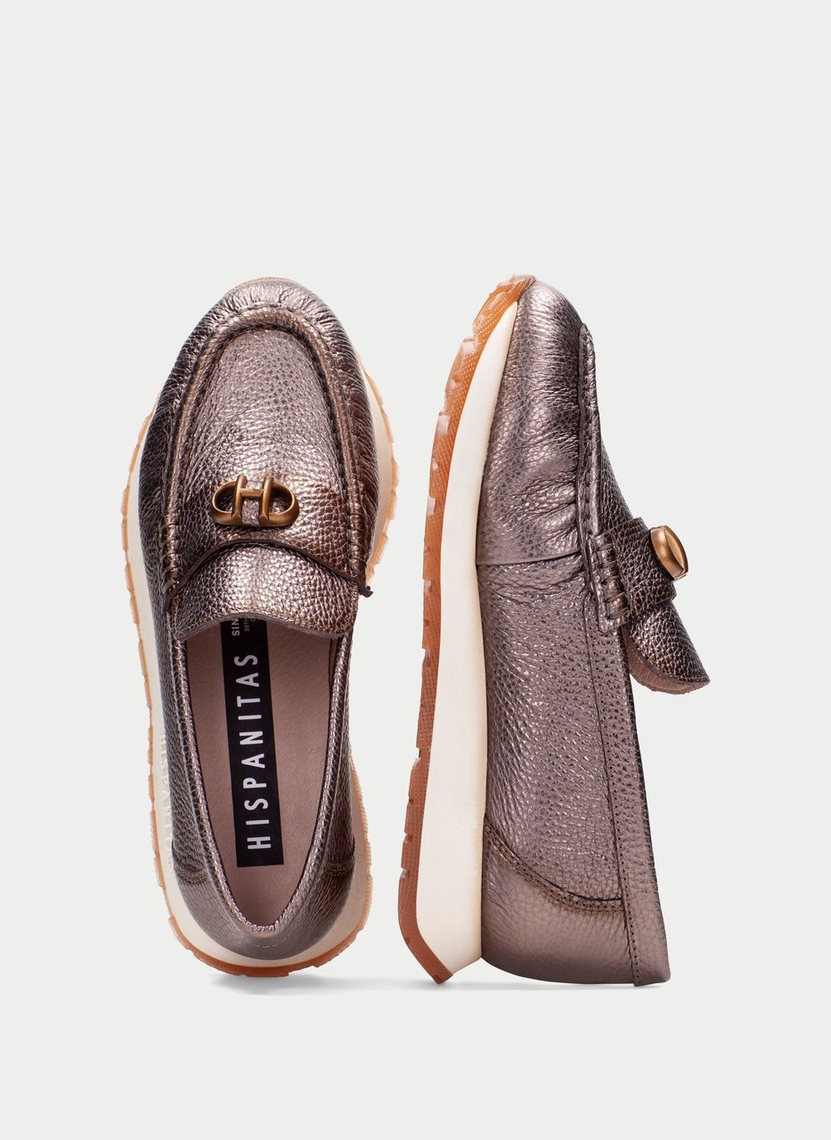 mocassin sport kansas metal-taupe