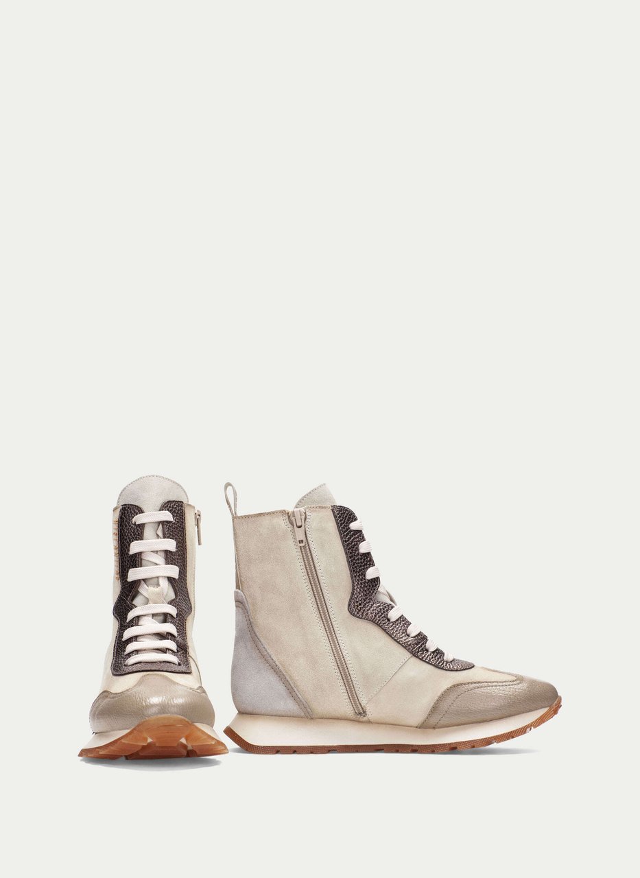 bottine-sport kansas creme-taupe