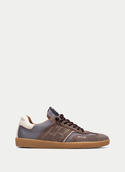 zapatos deportivo  taupe - hispanitas