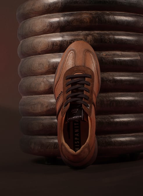zapatos deportivo  cuero - hispanitas