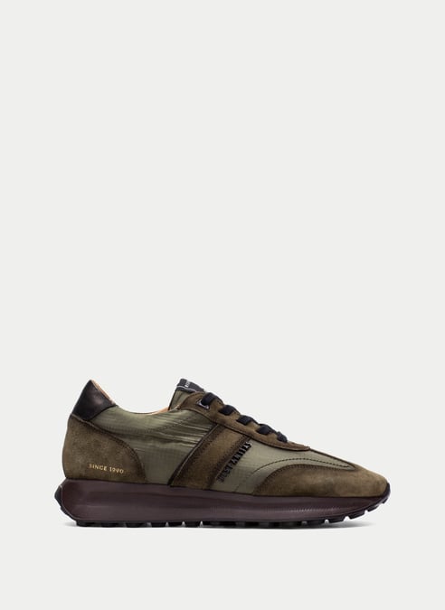 zapatos deportivo  kaki - hispanitas