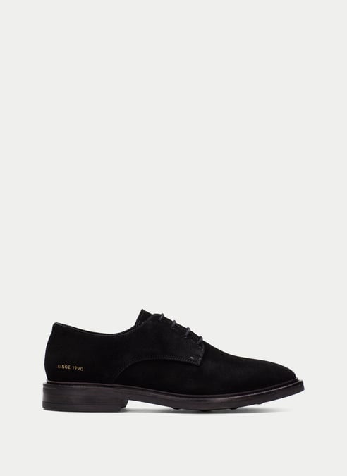 zapatos blucher  negro - hispanitas