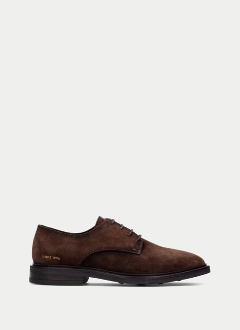 zapatos blucher  marrón - hispanitas