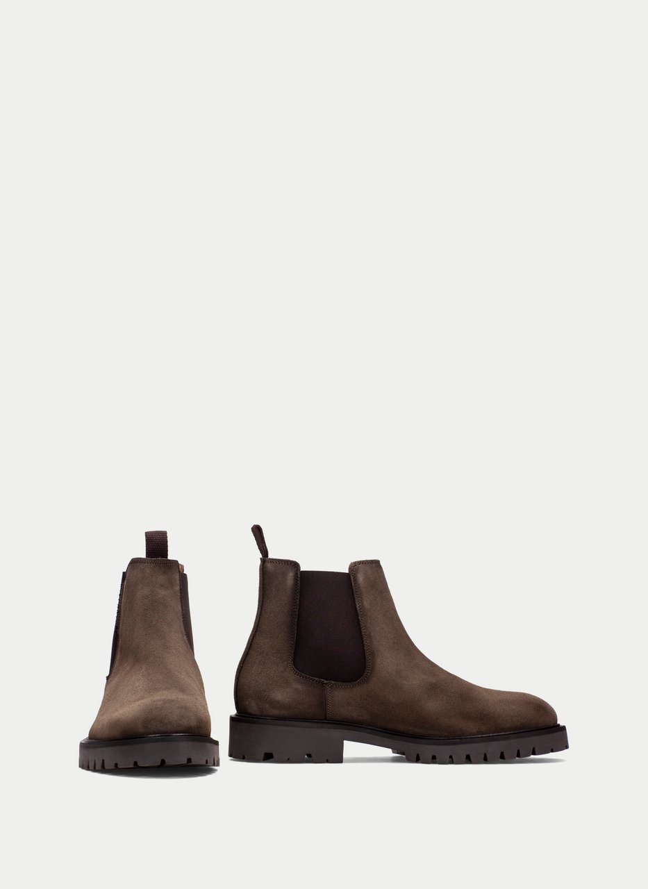 ankle boot  grey