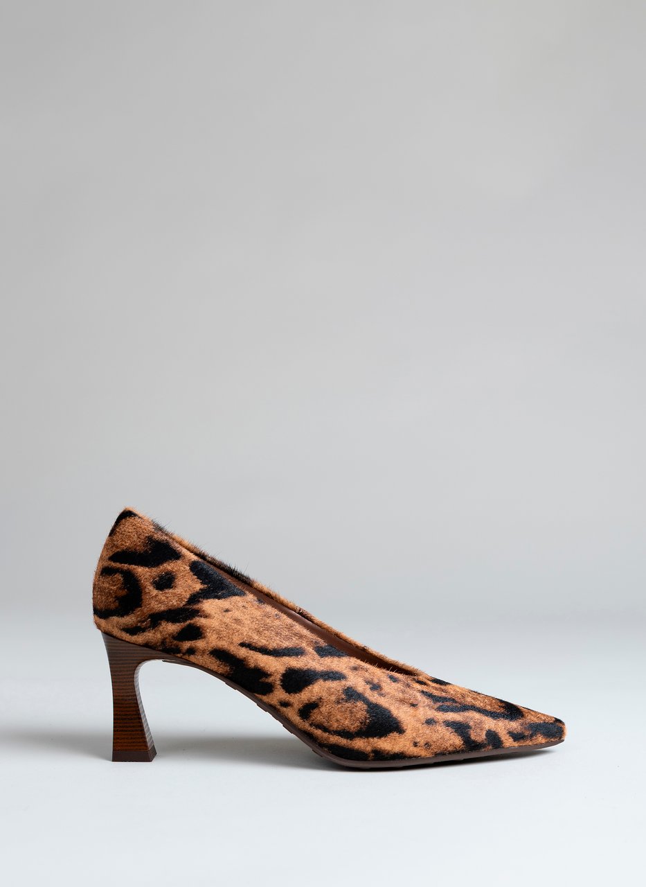 pumps giorgia leopard-kamel-schwarz