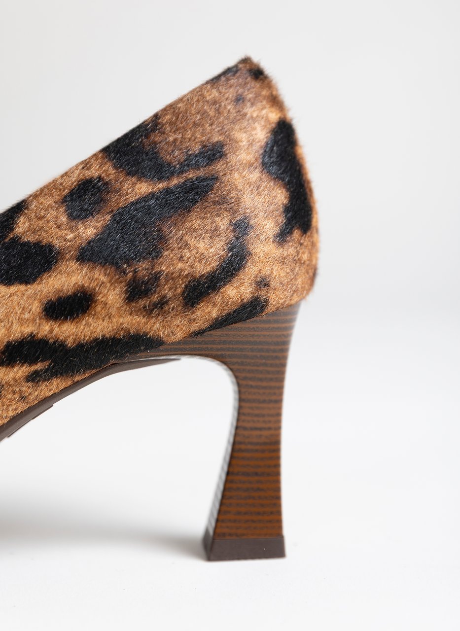 pumps giorgia leopard-kamel-schwarz