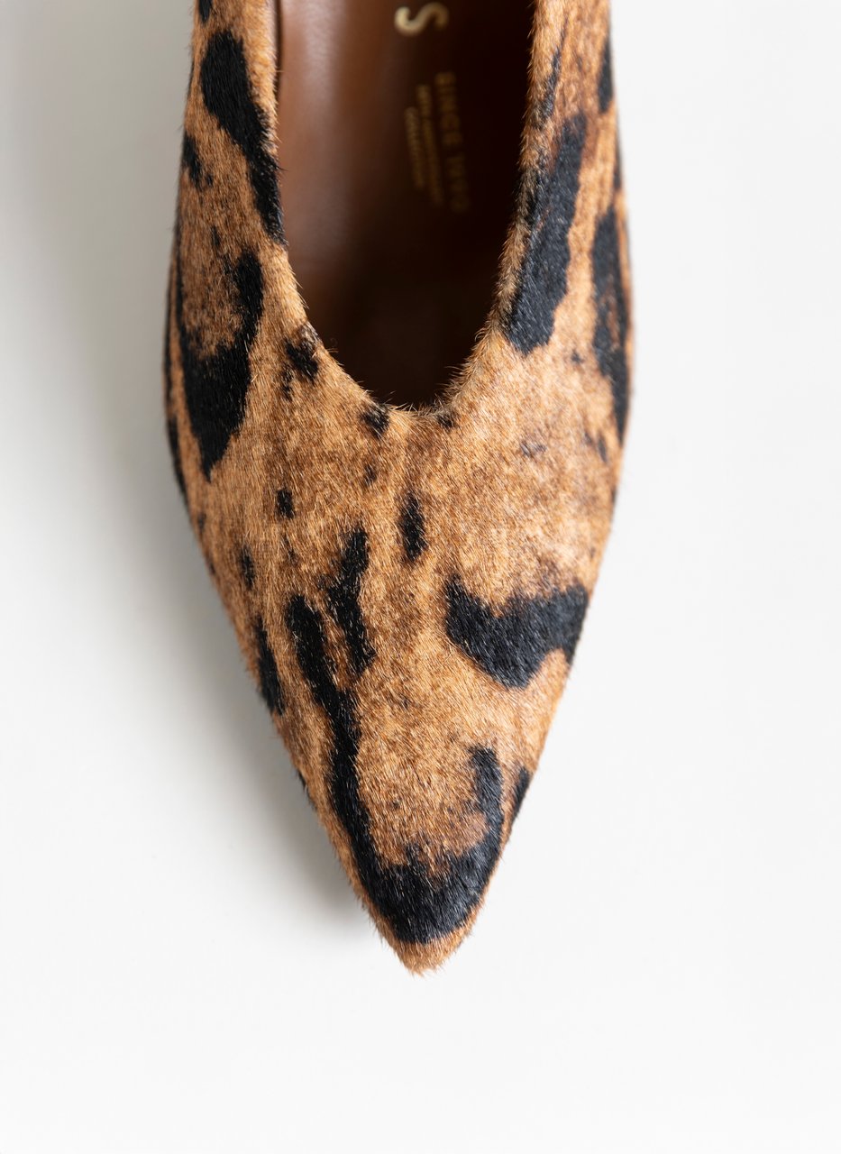pumps giorgia leopard-kamel-schwarz