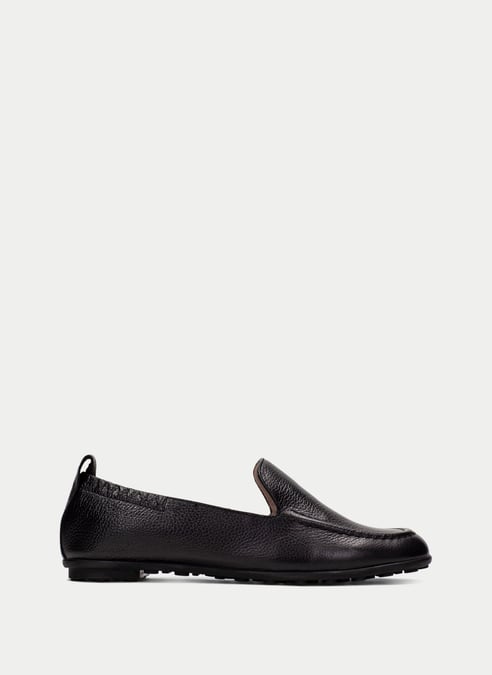 outlet mocassino bombay nero - hispanitas