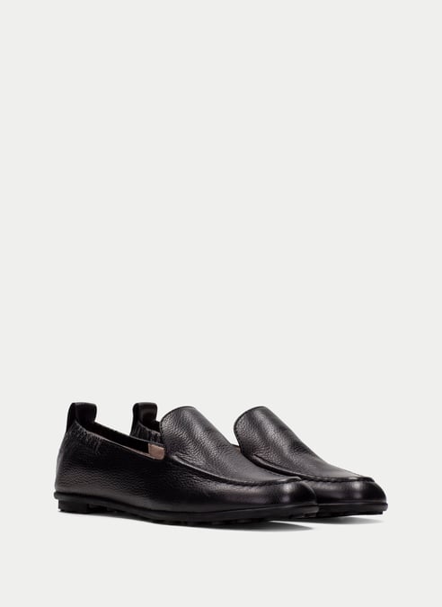 outlet mocassino bombay nero - hispanitas