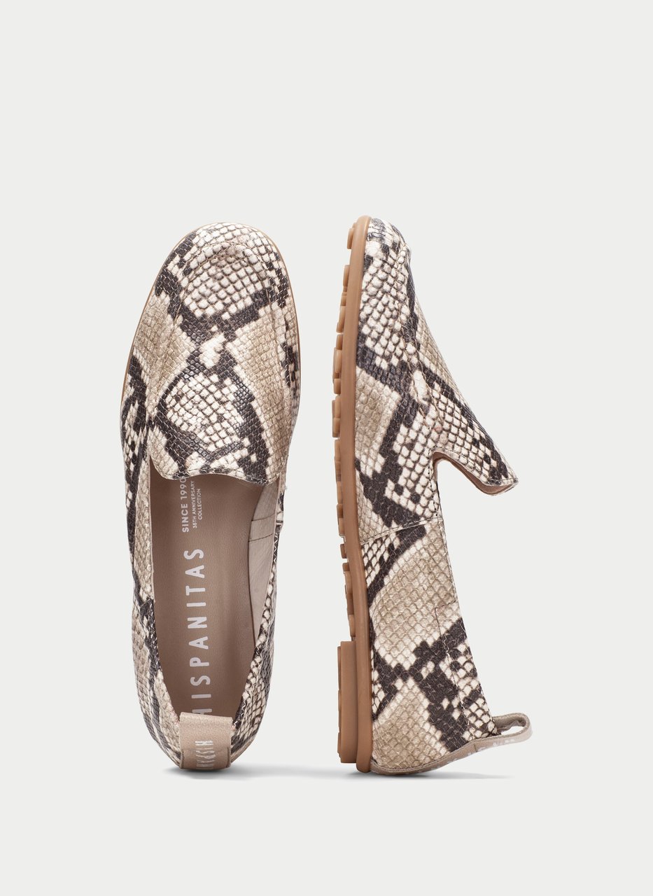 mocassino bombay snake-taupe