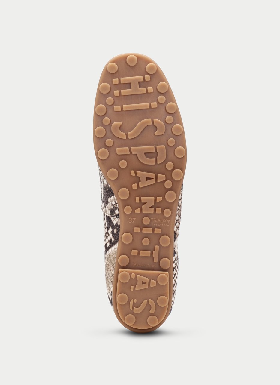 mocassino bombay snake-taupe