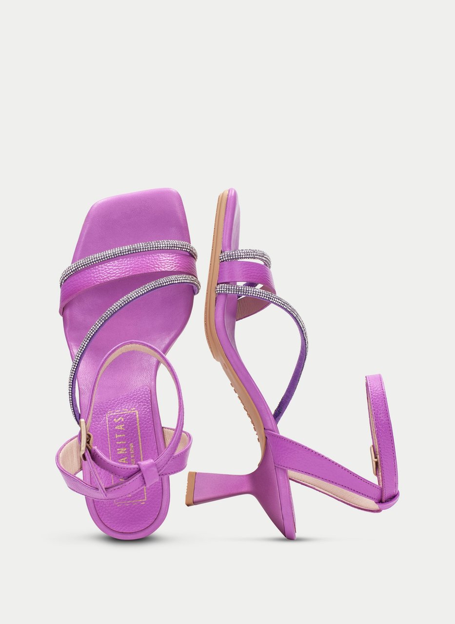 heeled sandal danielle violet