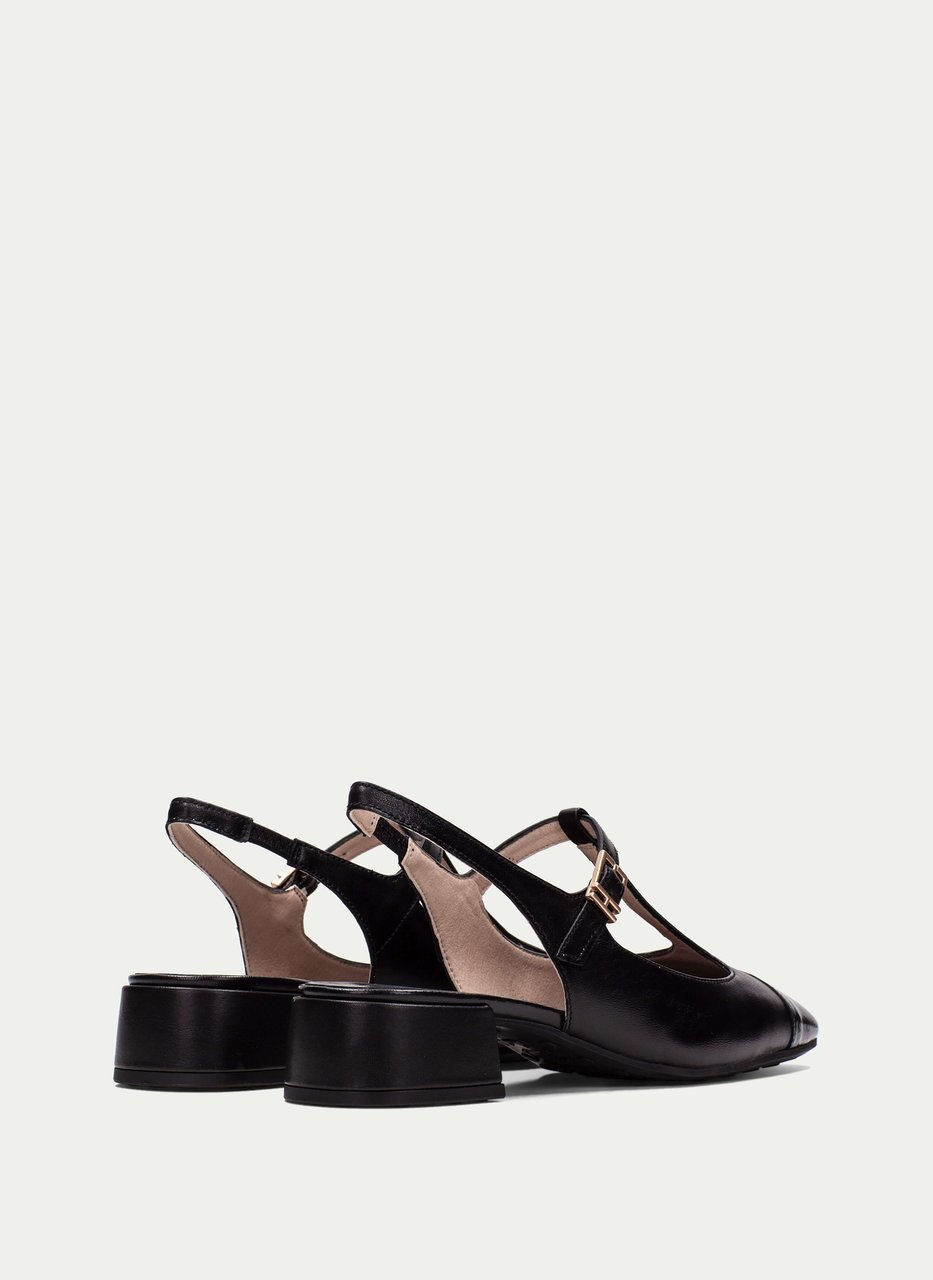 t-strap oporto noir