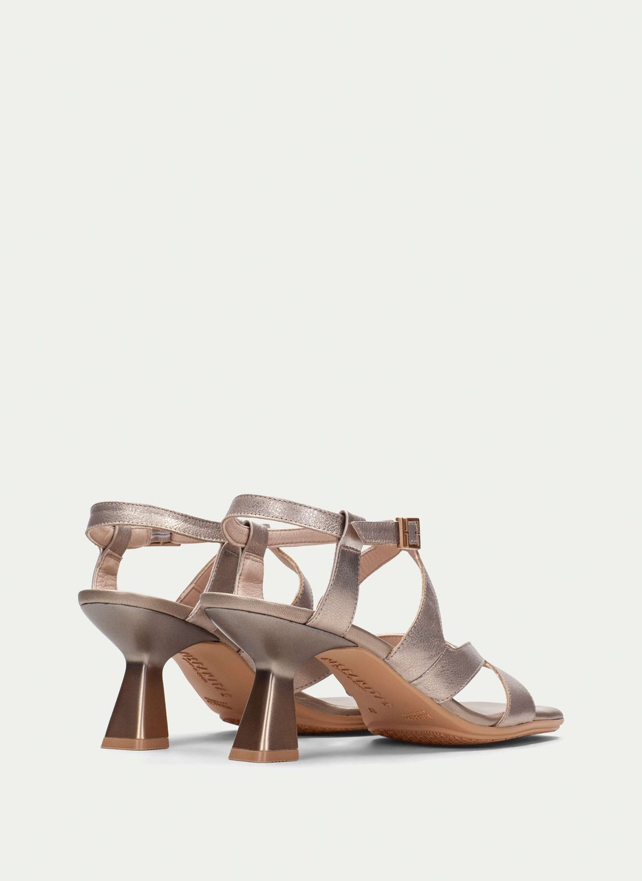 heeled sandal danielle champagne