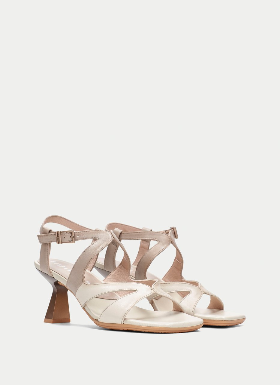heeled sandal danielle taupe-latte