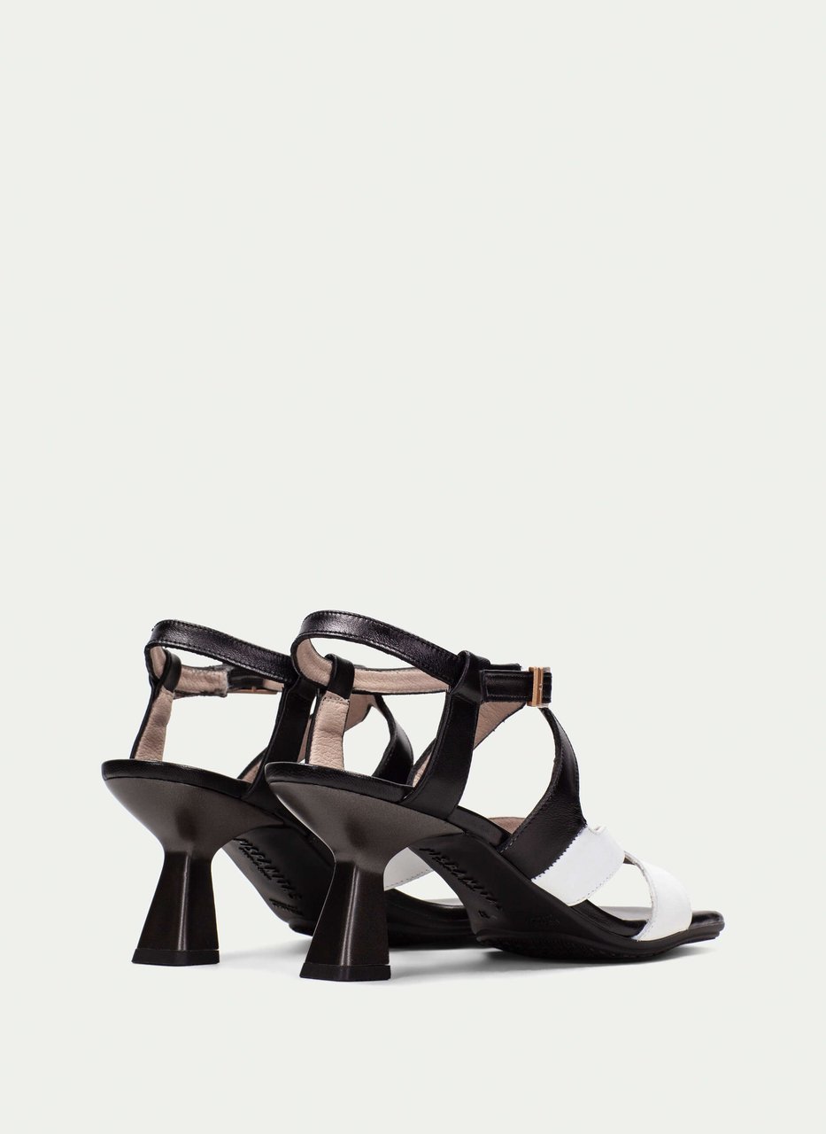 heeled sandal danielle preto-branco