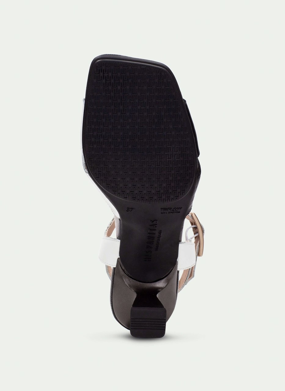 heeled sandal danielle preto-branco