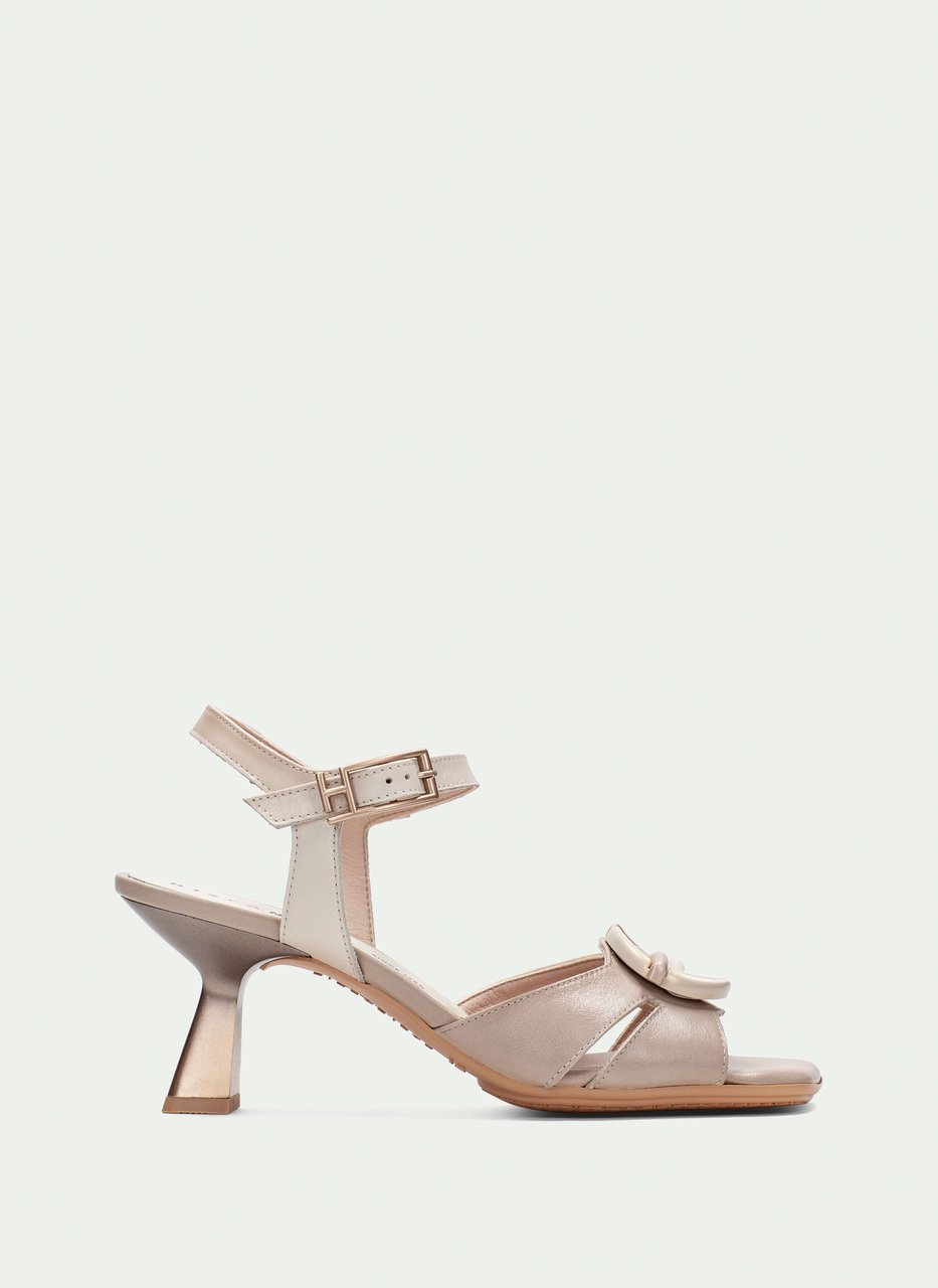 heeled sandal danielle taupe-latte
