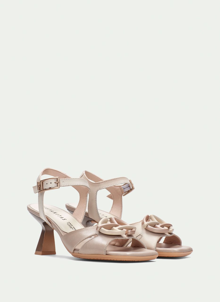 heeled sandal danielle taupe-latte