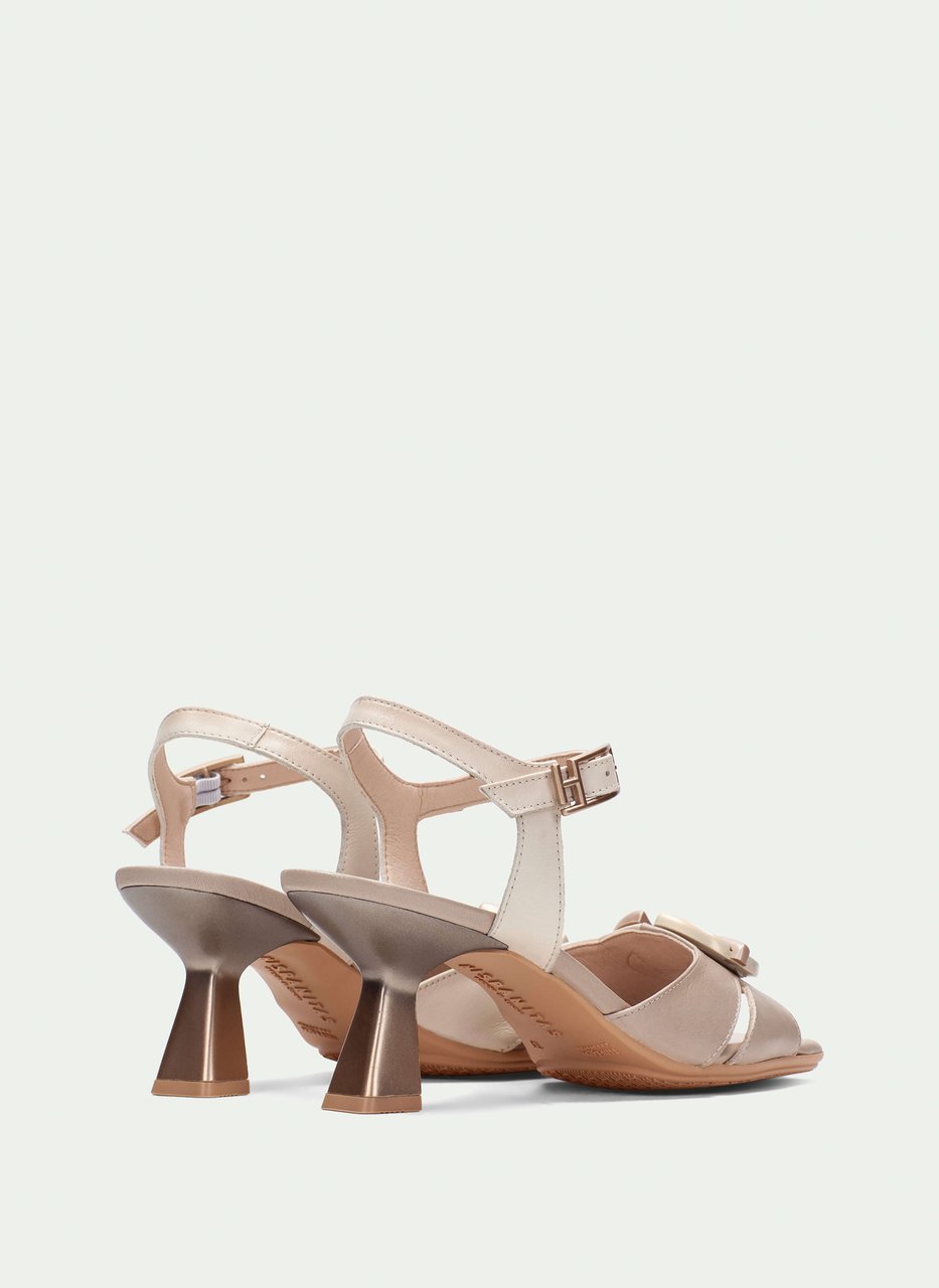heeled sandal danielle taupe-latte