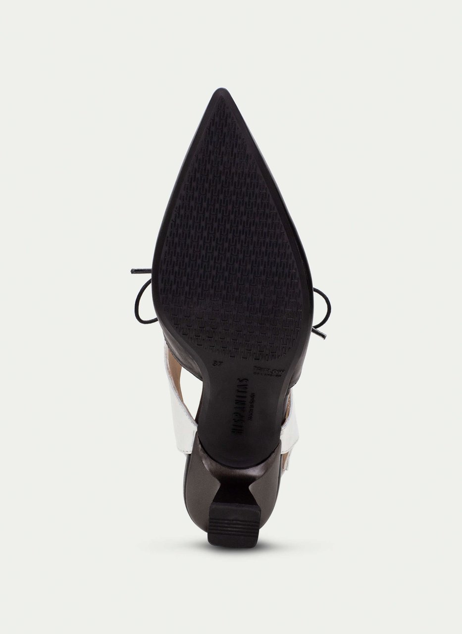 zapato tacón nova negro-blanco