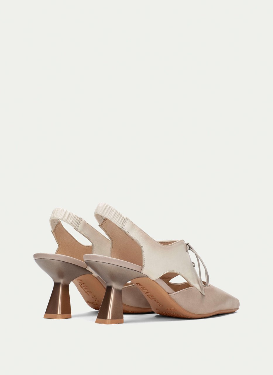 chaussure à talons nova taupe-latte