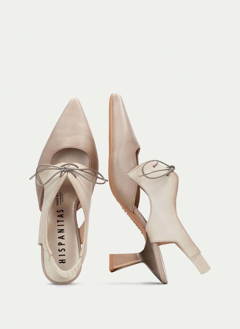 chaussure à talons nova taupe-latte
