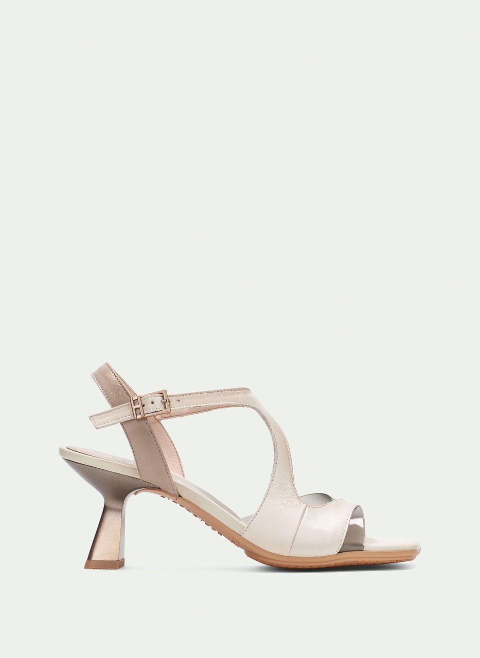 heeled sandal danielle taupe-latte