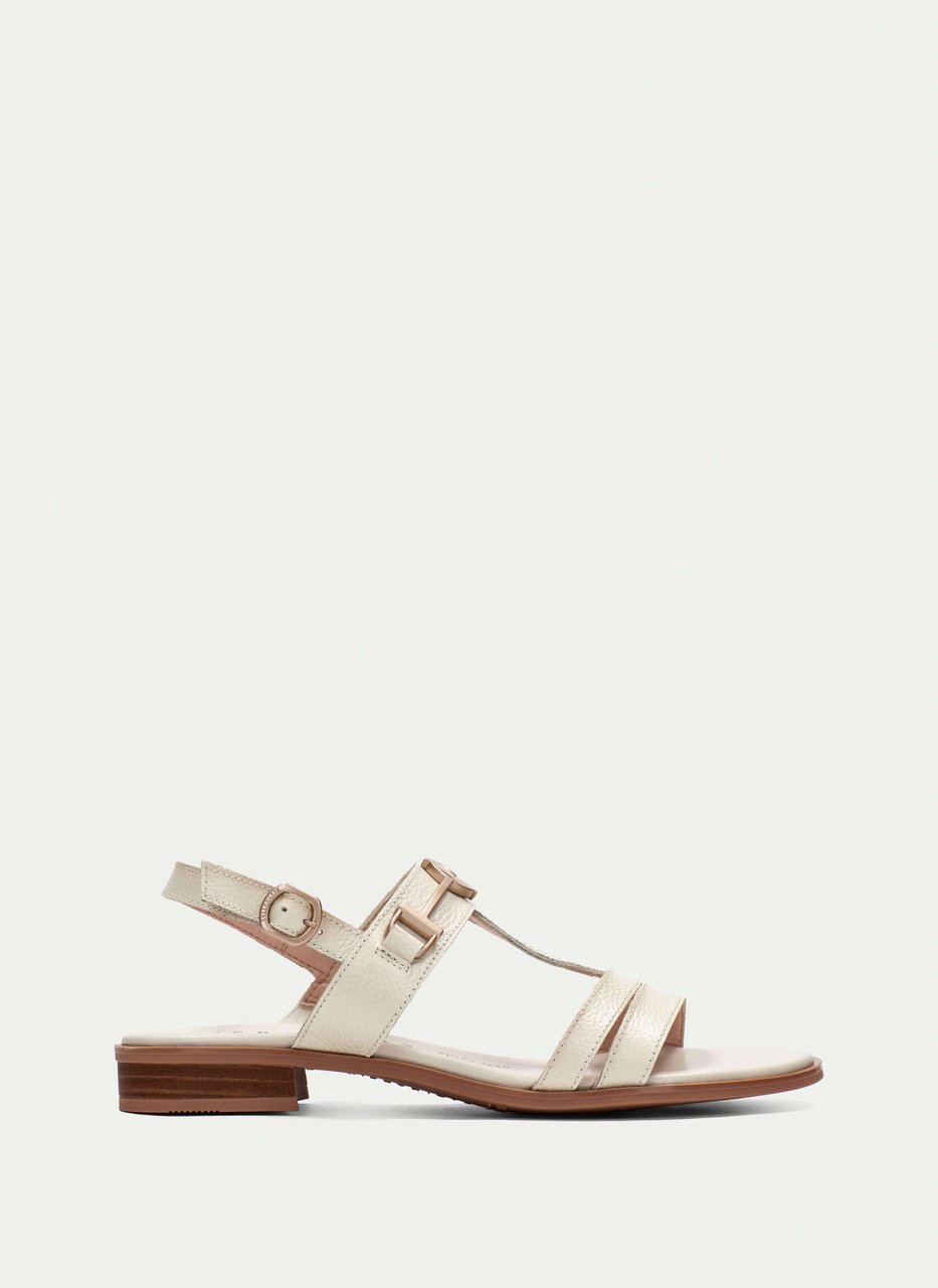 flat sandal yakarta latte