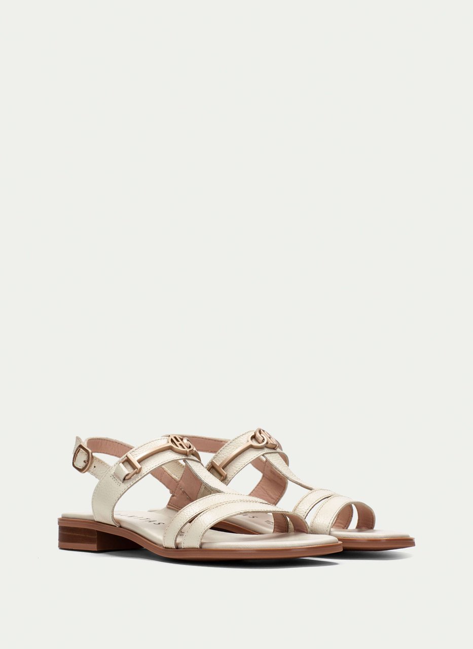 flat sandal yakarta latte