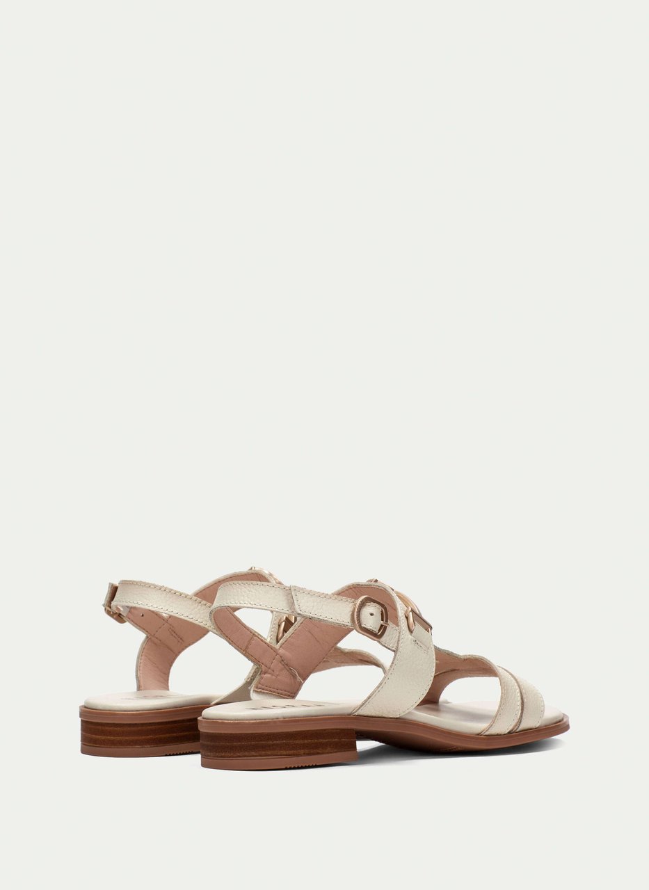 flat sandal yakarta latte