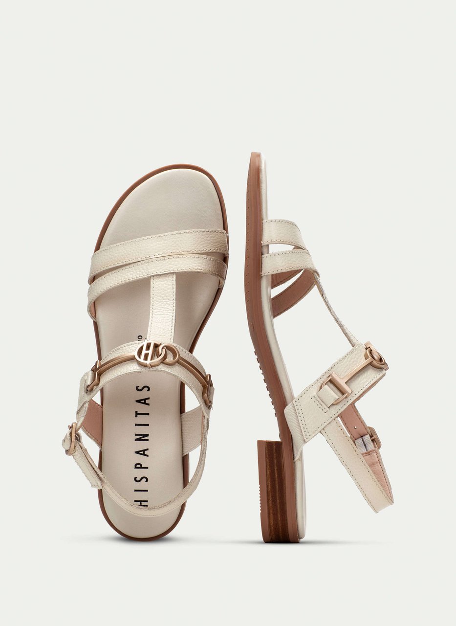 flat sandal yakarta latte