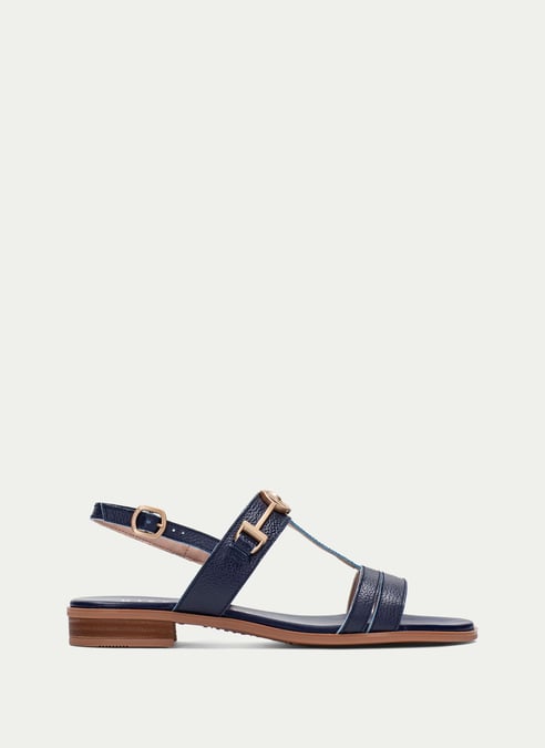 outlet sandalia plana yakarta jeans - hispanitas