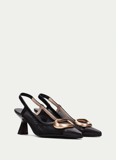outlet senza-tacco nova nero - hispanitas