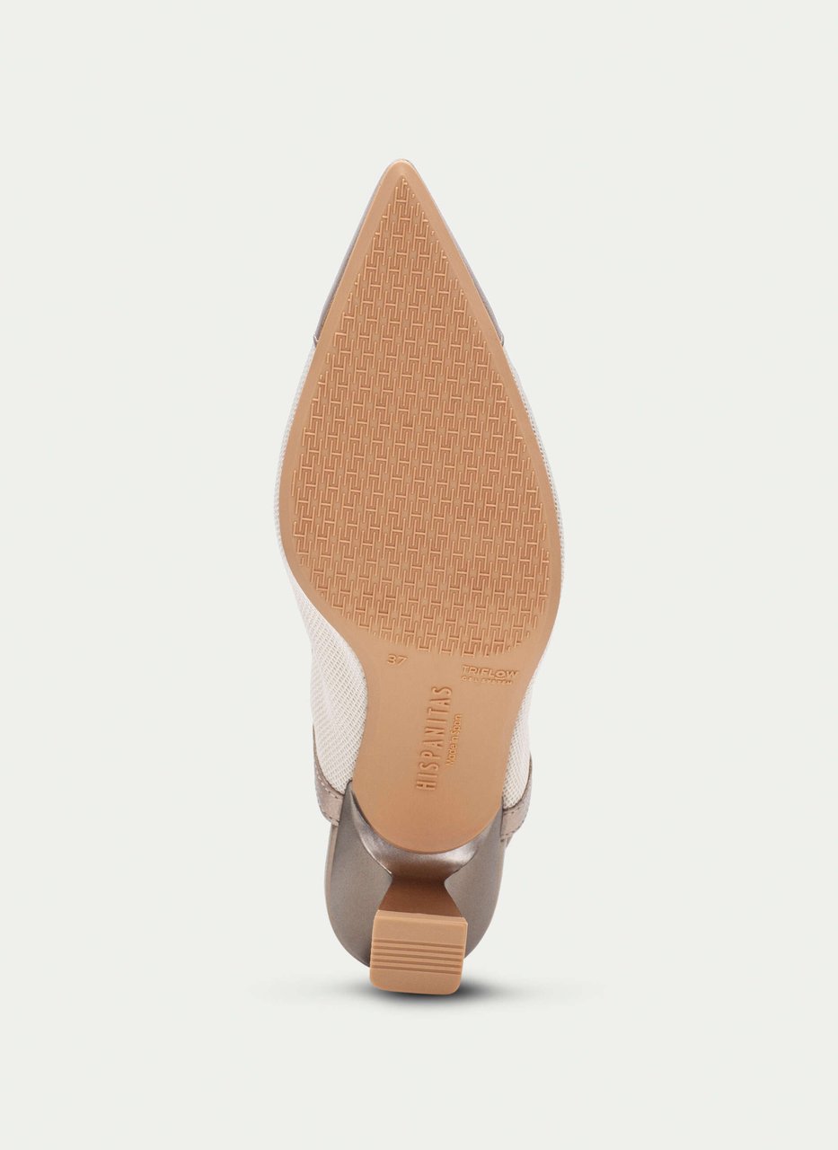 senza tacco nova bianco-champagne