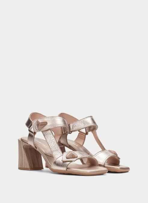 outlet sandalen miami champagne - hispanitas