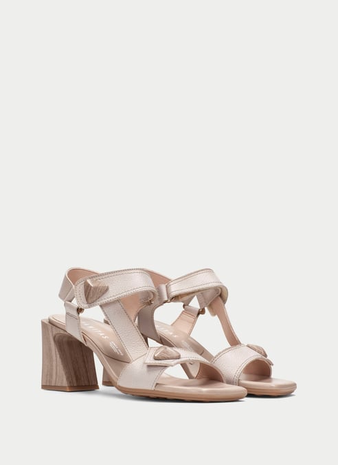 outlet sandalen miami taupe - hispanitas