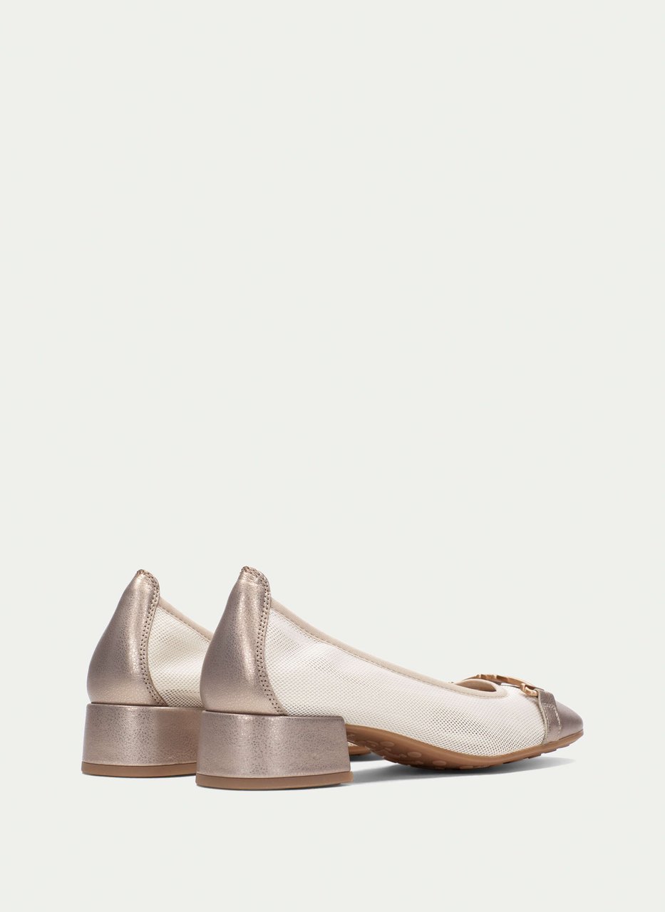 ballerina oporto bianco-champagne