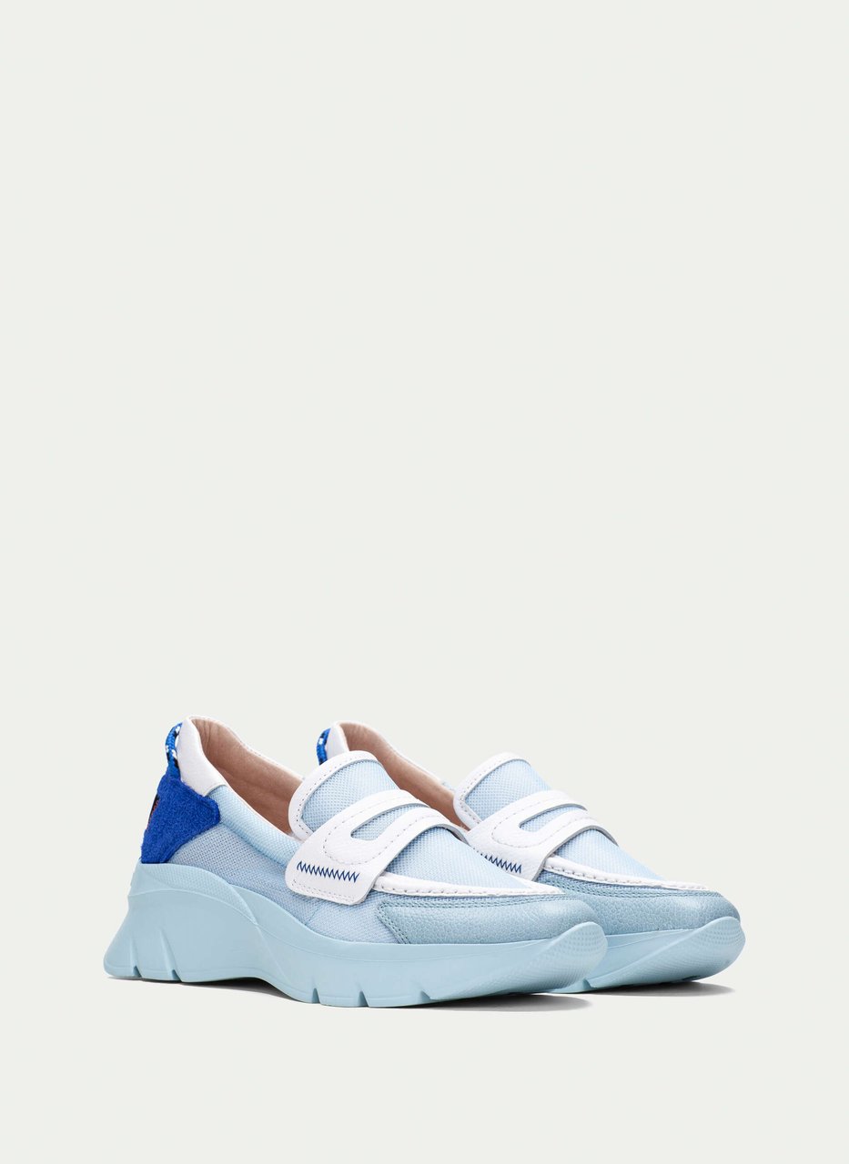 mocassino sport habana celeste