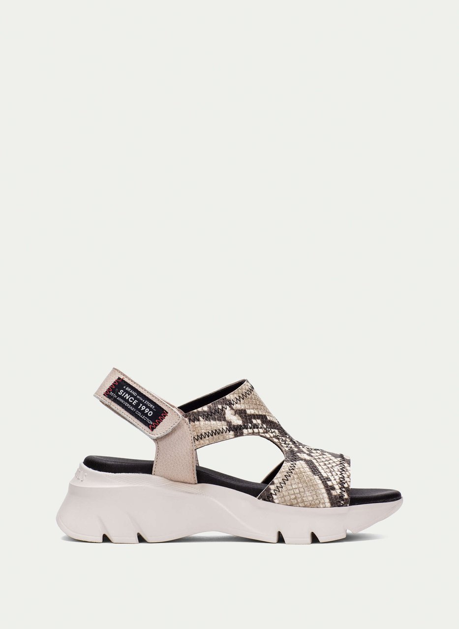 sandali sportivi dakar python-taupe