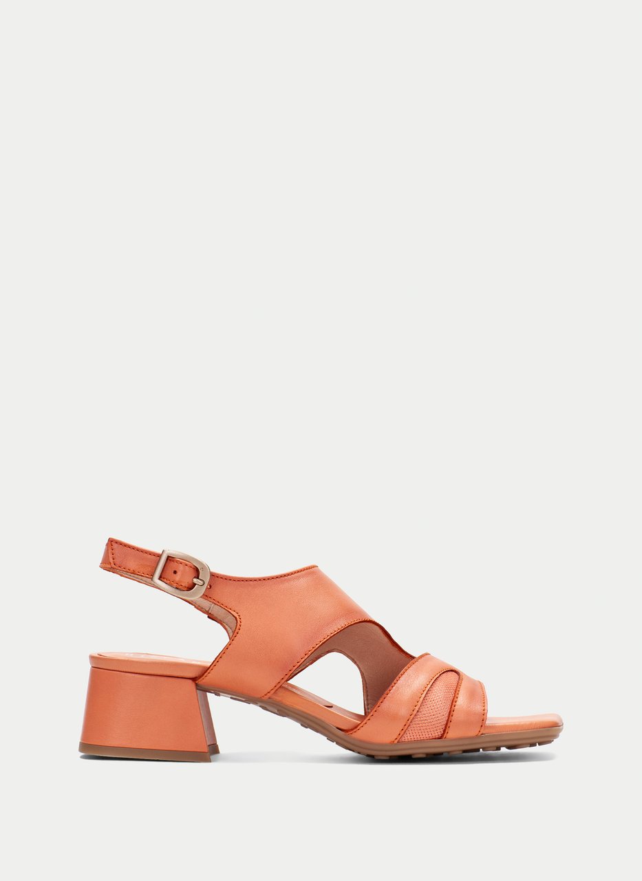 sandali tacco dallas corallo