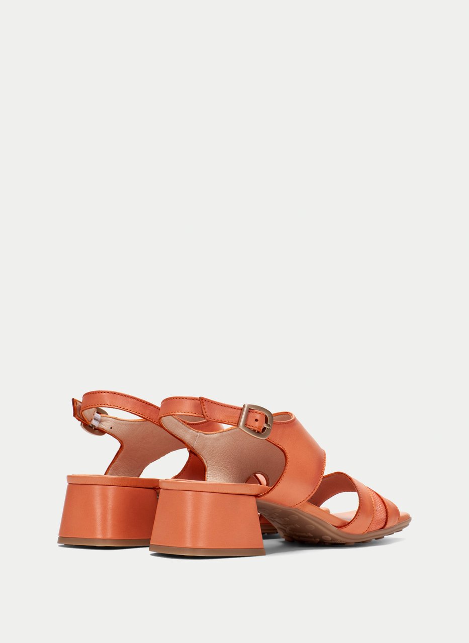 sandali tacco dallas corallo