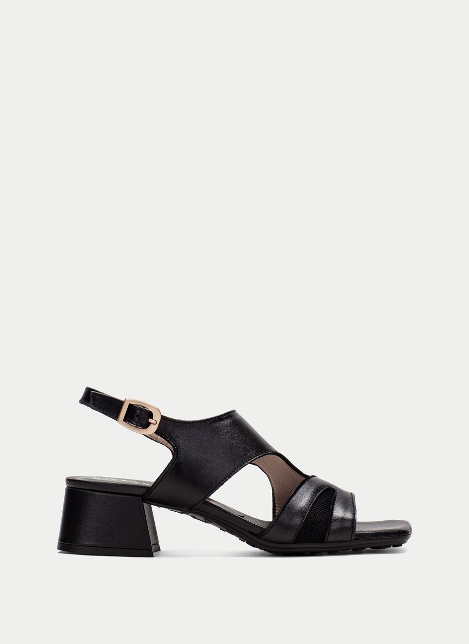 sandali tacco dallas nero