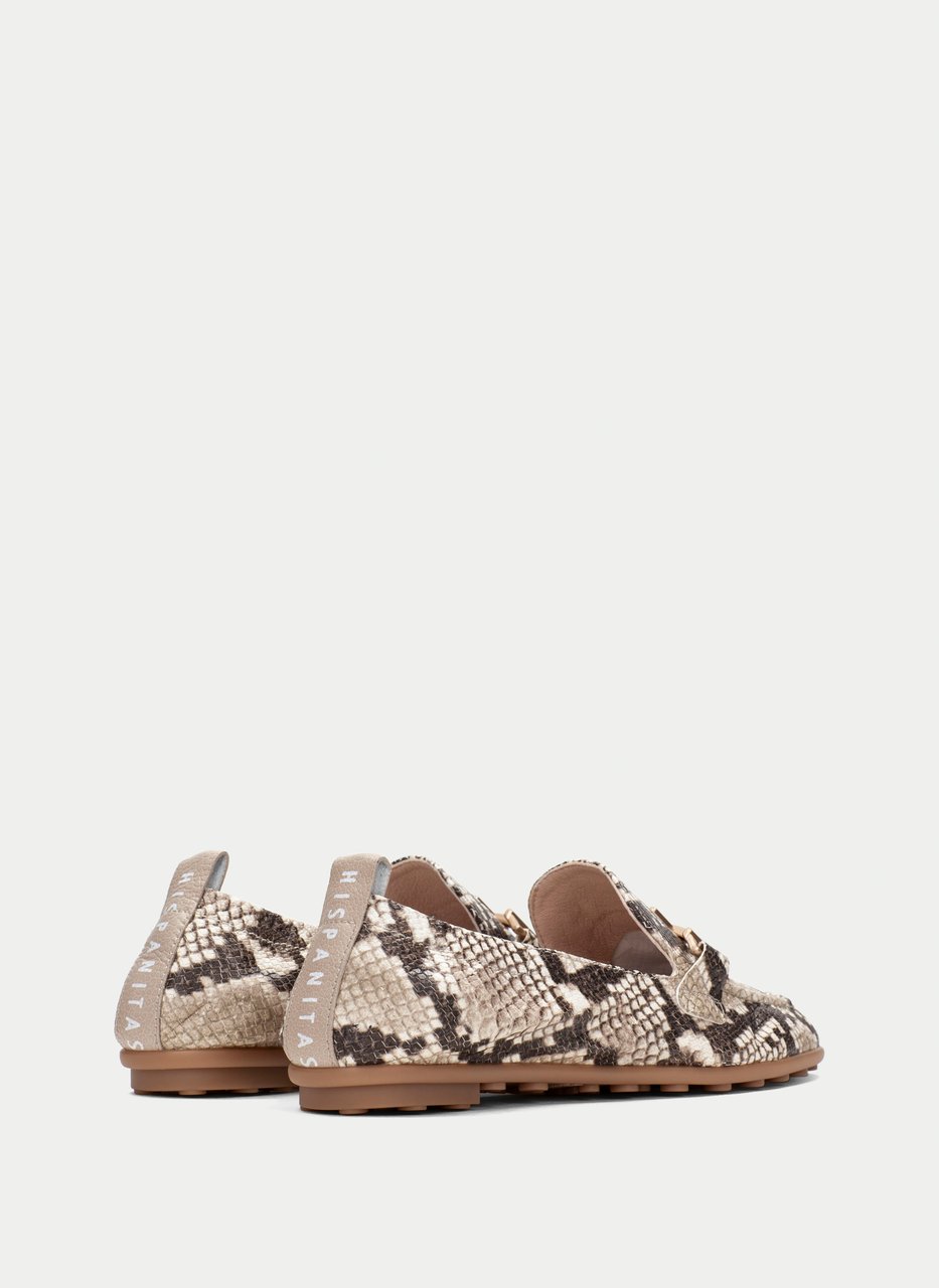 mocassino bombay snake-taupe