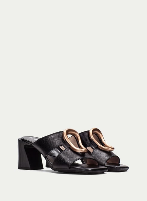 outlet slingback-sandale miami schwarz - hispanitas