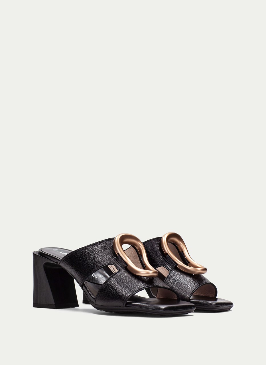 sandali slingback miami nero