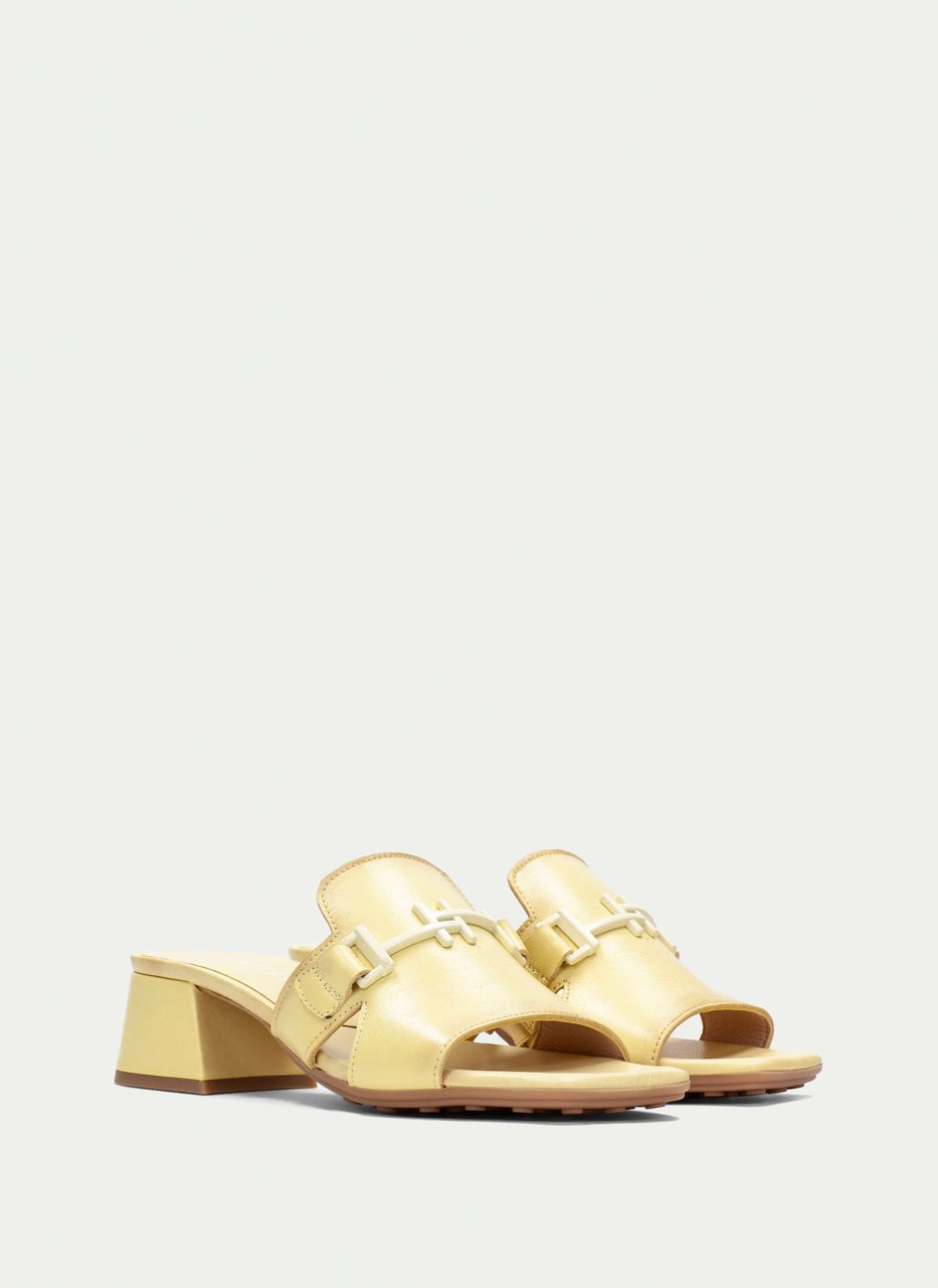slingback sandale dallas banane