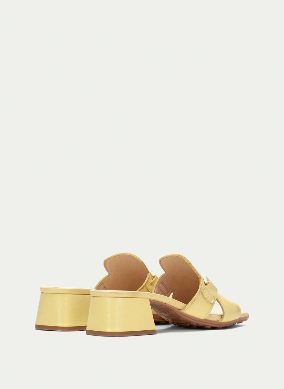 slingback sandale dallas banane