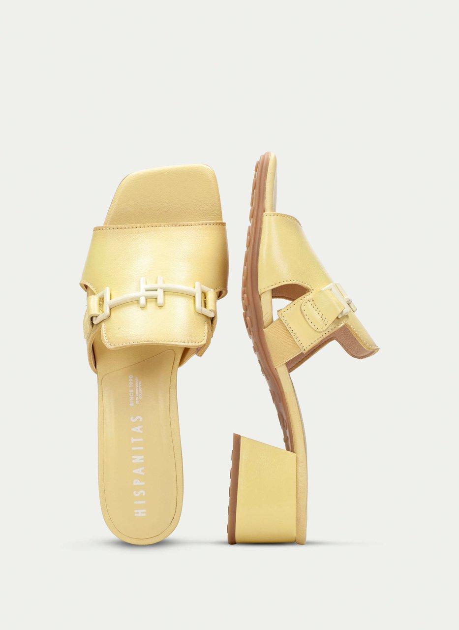 slingback sandale dallas banane